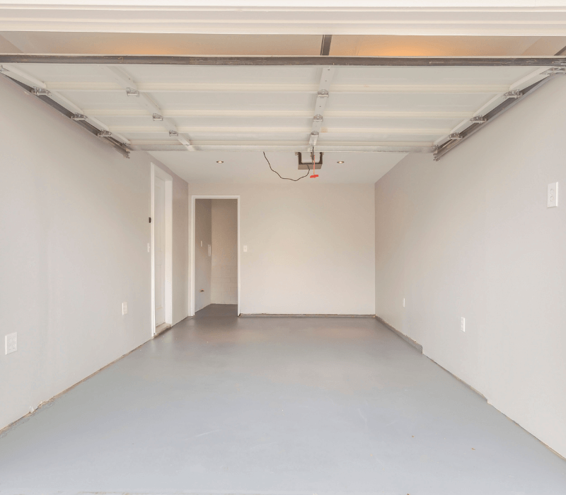 Tania podłoga w garażu z żywicy